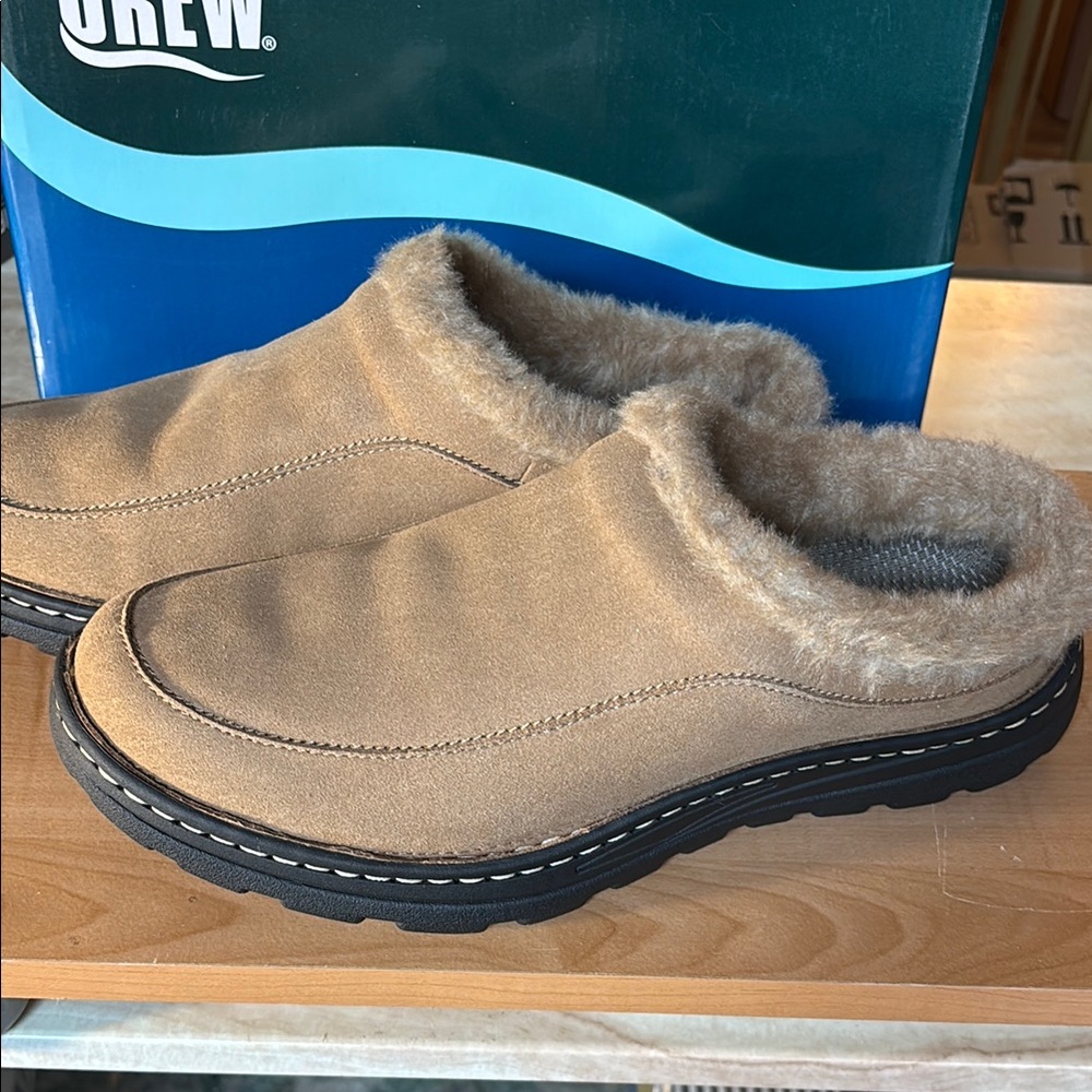 Palmer by Drew tan Loafers with Durable Sole and Slip-On Design wide width